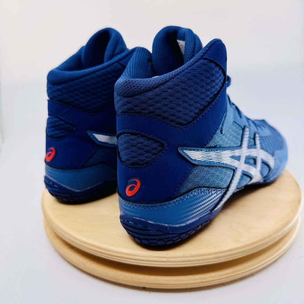 ASICS Matcontrol 2 Wrestling Shoes Mens 8 Blue Lightweight Athletic - Picture 5 of 8